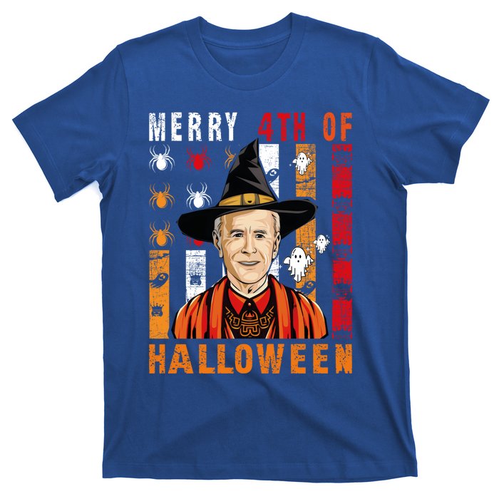 Happy 4th Of July Confused Funny Joe Biden Halloween Day Gift T-Shirt