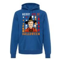 Happy 4th Of July Confused Funny Joe Biden Halloween Day Gift Premium Hoodie