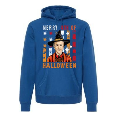 Happy 4th Of July Confused Funny Joe Biden Halloween Day Gift Premium Hoodie