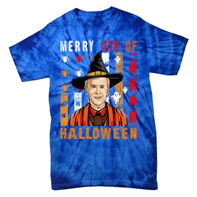 Happy 4th Of July Confused Funny Joe Biden Halloween Day Gift Tie-Dye T-Shirt