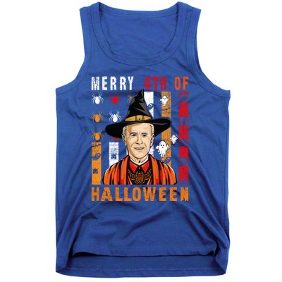 Happy 4th Of July Confused Funny Joe Biden Halloween Day Gift Tank Top