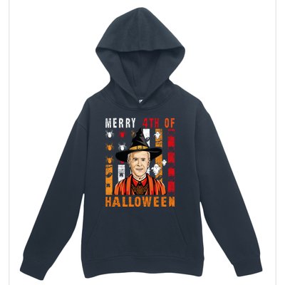 Happy 4th Of July Confused Funny Joe Biden Halloween Day Gift Urban Pullover Hoodie