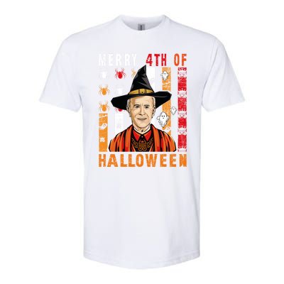 Happy 4th Of July Confused Funny Joe Biden Halloween Day Gift Softstyle CVC T-Shirt