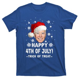 Happy 4th Of July Funny Joe Biden Christmas Ugly Gift T-Shirt