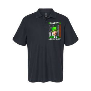 Happy 4th Of July Funny Joe Biden Confused St Patricks Day  Softstyle Adult Sport Polo