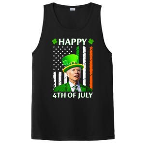 Happy 4th Of July Funny Joe Biden Confused St Patricks Day  PosiCharge Competitor Tank