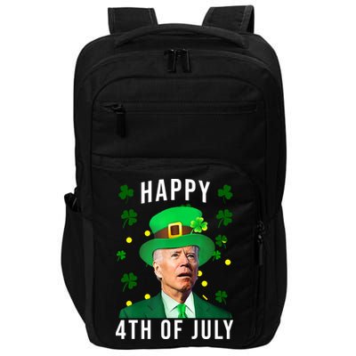 Happy 4th Of July Joe Biden St Patrick's Day Funny Impact Tech Backpack
