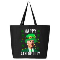 Happy 4th Of July Joe Biden St Patrick's Day Funny 25L Jumbo Tote