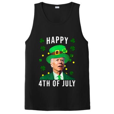 Happy 4th Of July Joe Biden St Patrick's Day Funny PosiCharge Competitor Tank