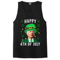 Happy 4th Of July Joe Biden St Patrick's Day Funny PosiCharge Competitor Tank
