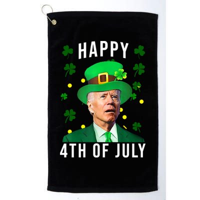 Happy 4th Of July Joe Biden St Patrick's Day Funny Golf Towel