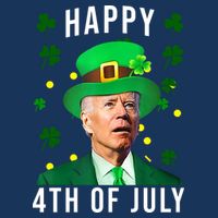 Happy 4th Of July Joe Biden St Patrick's Day Funny Infant Baby Jersey Bodysuit