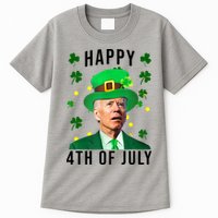 Happy 4th Of July Joe Biden St Patrick's Day Funny Tall T-Shirt