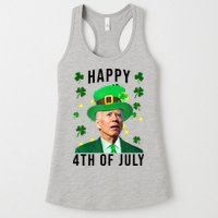 Happy 4th Of July Joe Biden St Patrick's Day Funny Womens Tank Top