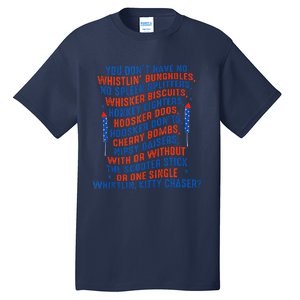 Happy 4th Of July Merica Funny American Flag Tall T-Shirt