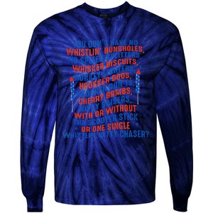 Happy 4th Of July Merica Funny American Flag Tie-Dye Long Sleeve Shirt