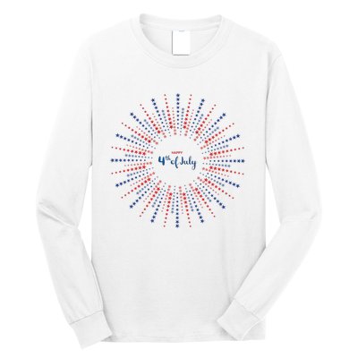 Happy 4th Of July Long Sleeve Shirt