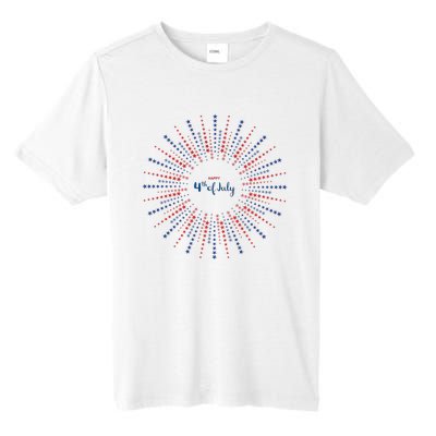 Happy 4th Of July Tall Fusion ChromaSoft Performance T-Shirt