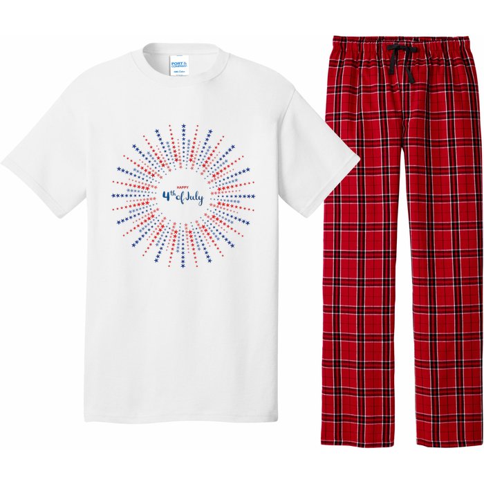 Happy 4th Of July Pajama Set