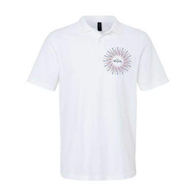 Happy 4th Of July Softstyle Adult Sport Polo