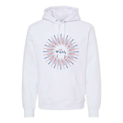 Happy 4th Of July Premium Hoodie