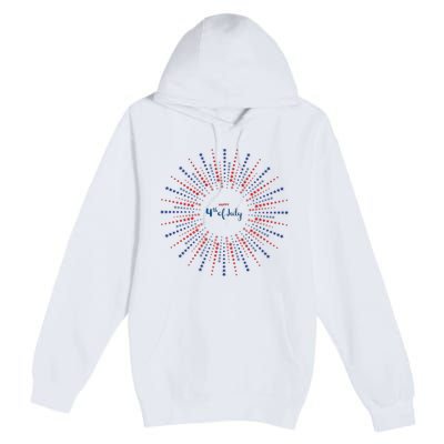 Happy 4th Of July Premium Pullover Hoodie