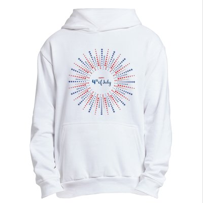 Happy 4th Of July Urban Pullover Hoodie