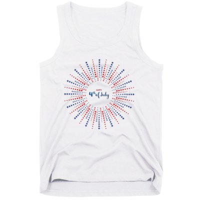 Happy 4th Of July Tank Top