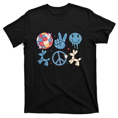 Happy 4th Of July Retro Gift T-Shirt