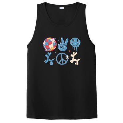 Happy 4th Of July Retro Gift PosiCharge Competitor Tank