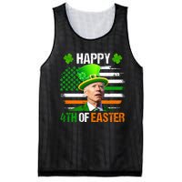 Happy 4th Of Easter Joe Biden St Patricks Day Leprechaun American Flag Mesh Reversible Basketball Jersey Tank