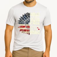 Happy 4th Of July Sunflower Cooling Performance Crew T-Shirt