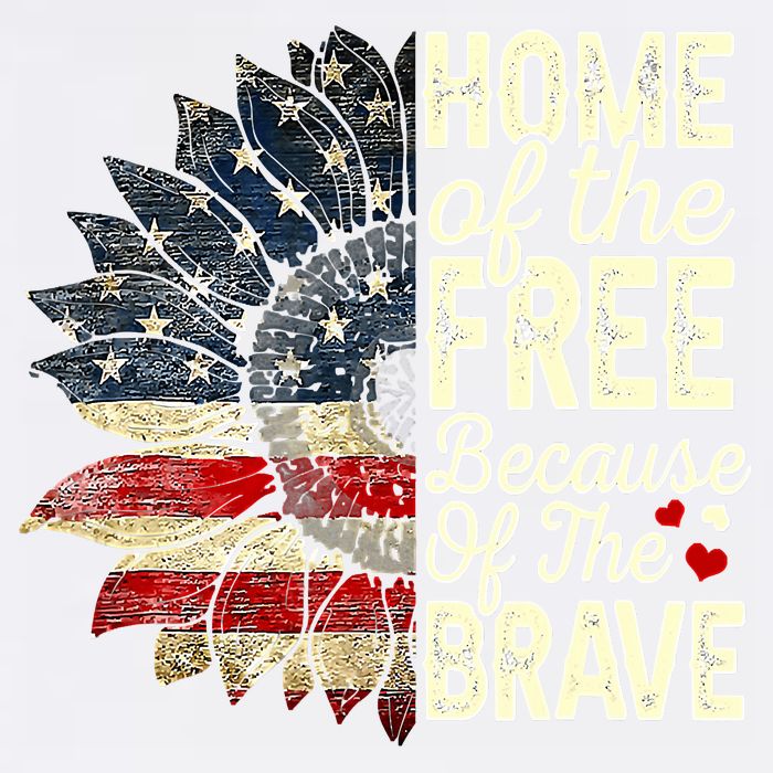 Happy 4th Of July Sunflower Adult Drive Performance Visor