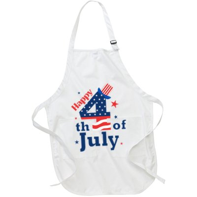 Happy 4th Of July Patriotic American Us Flag Apron