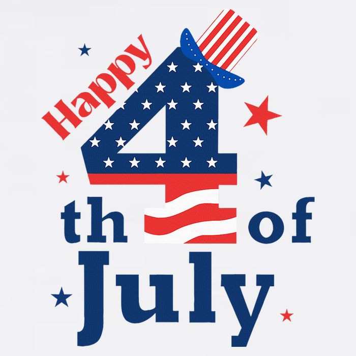 Happy 4th Of July Patriotic American Us Flag Sustainable Bucket Hat