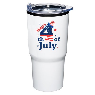 Happy 4th Of July Patriotic American Us Flag Tumbler