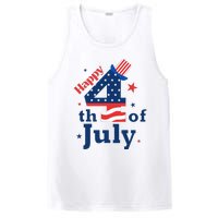 Happy 4th Of July Patriotic American Us Flag PosiCharge Competitor Tank