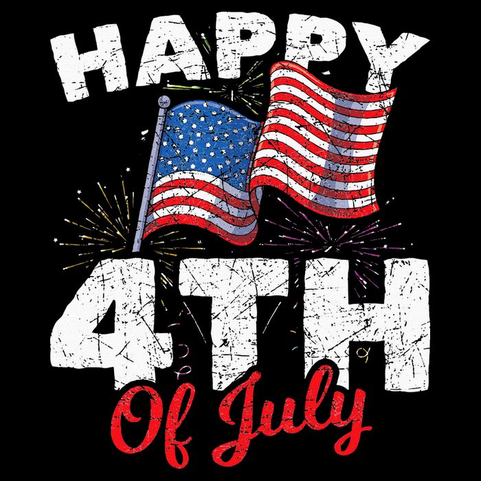 Happy 4th Of July Patriotic American US Flag 4th Of July Impact Tech Backpack