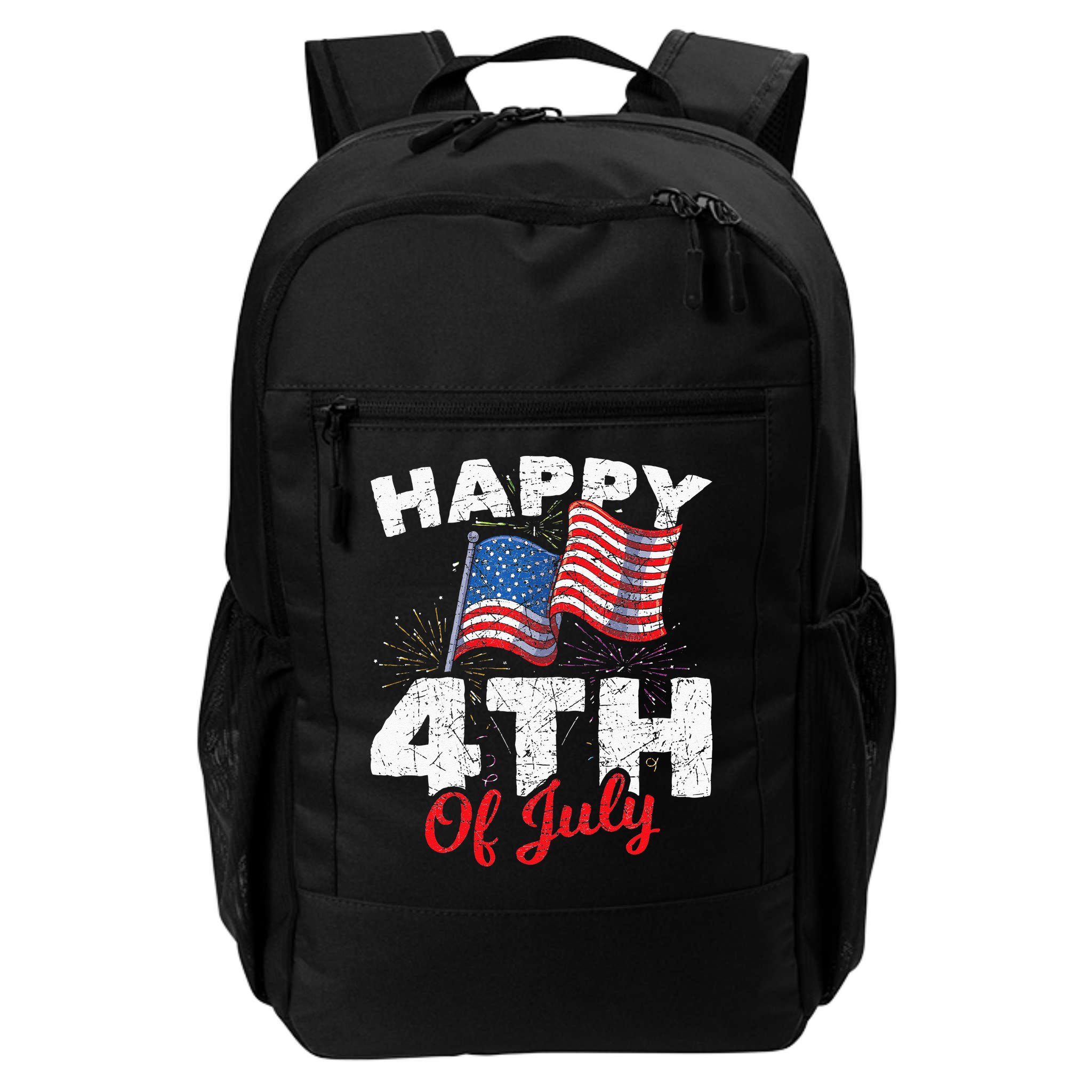 Happy 4th Of July Patriotic American US Flag 4th Of July Backpack