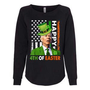 Happy 4th Of Easter Joe Biden St Patricks Day Womens California Wash Sweatshirt