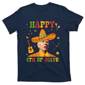 Happy 4th Of Mayo Funny Joe Biden Confused Cinco De Mayo T-Shirt