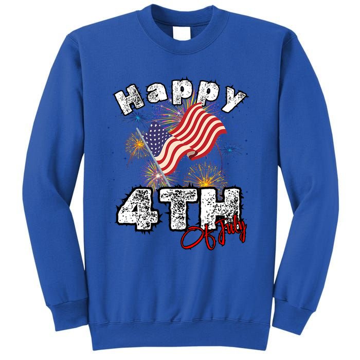 Happy 4th Of July Patriotic American Independence Day Sweatshirt