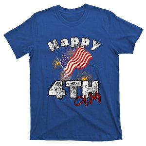 Happy 4th Of July Patriotic American Independence Day T-Shirt