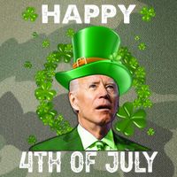 Happy 4th Of July Joe Biden St Patrick's Day Legacy Tie Dye Trucker Hat