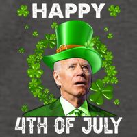 Happy 4th Of July Joe Biden St Patrick's Day Vector Backpack