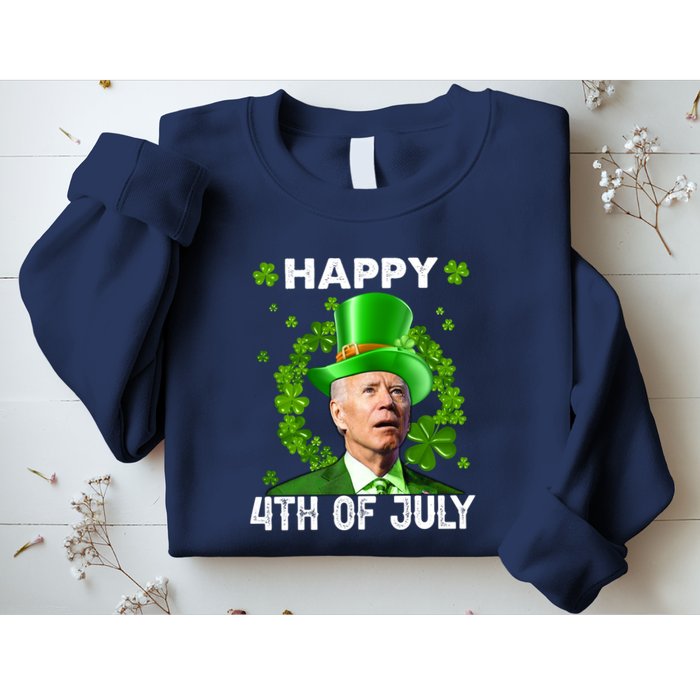 Happy 4th Of July Joe Biden St Patrick's Day Sweatshirt