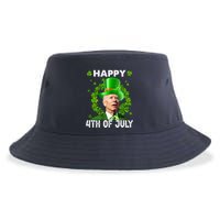 Happy 4th Of July Joe Biden St Patrick's Day Sustainable Bucket Hat