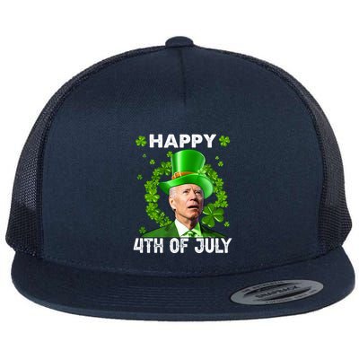 Happy 4th Of July Joe Biden St Patrick's Day Flatbill Hat
