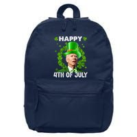 Happy 4th Of July Joe Biden St Patrick's Day 16 in Basic Backpack