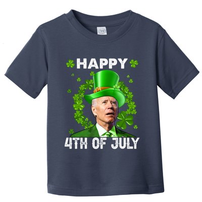 Happy 4th Of July Joe Biden St Patrick's Day Toddler T-Shirt